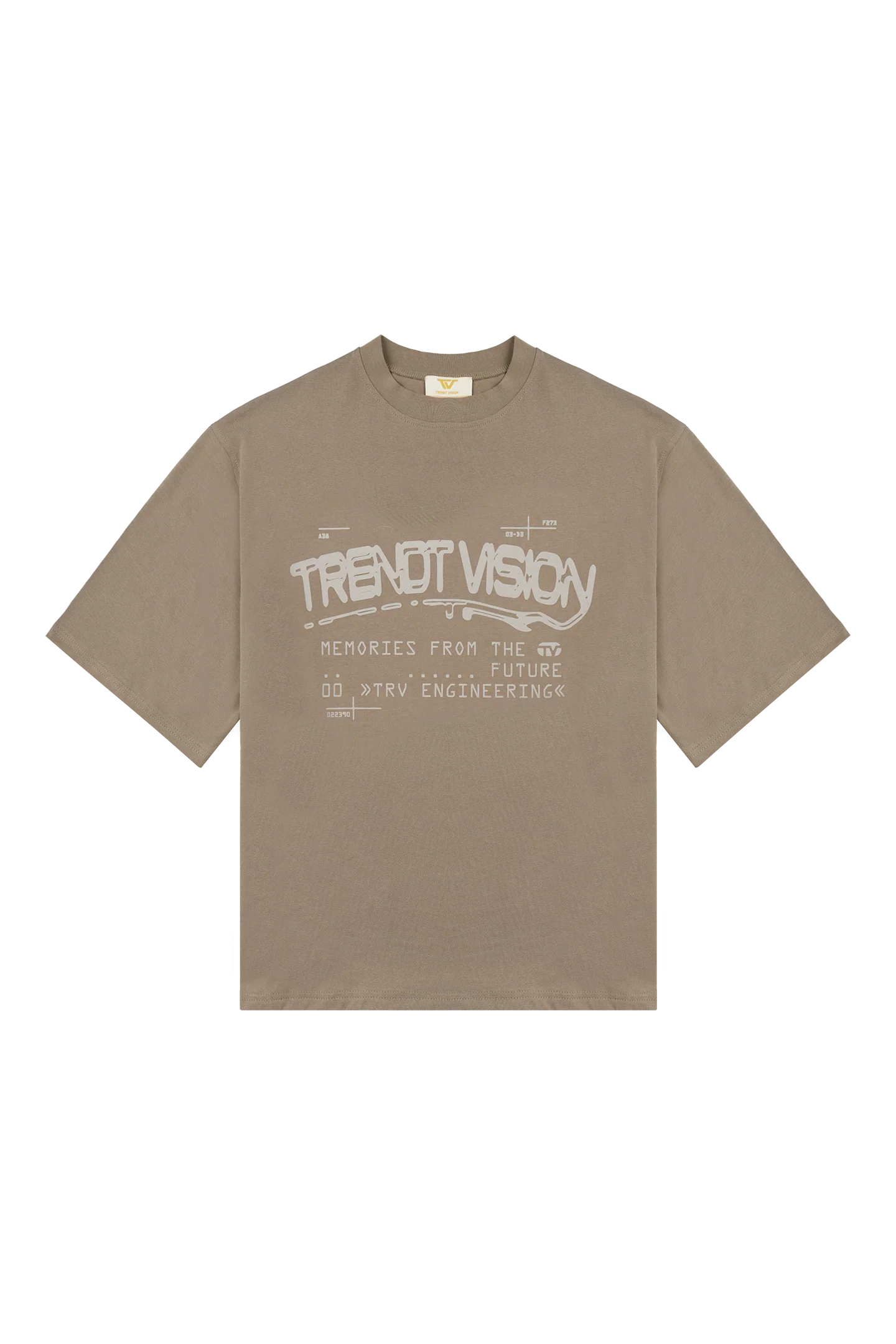Brown "Engineering" Tee