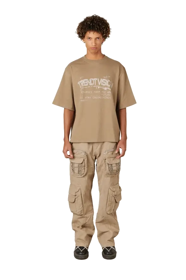 Brown "Engineering" Tee - Image 2
