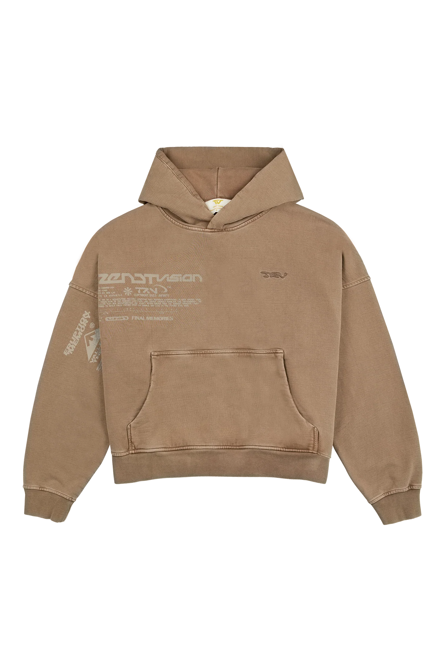 Brown "Eruption" Hoodie