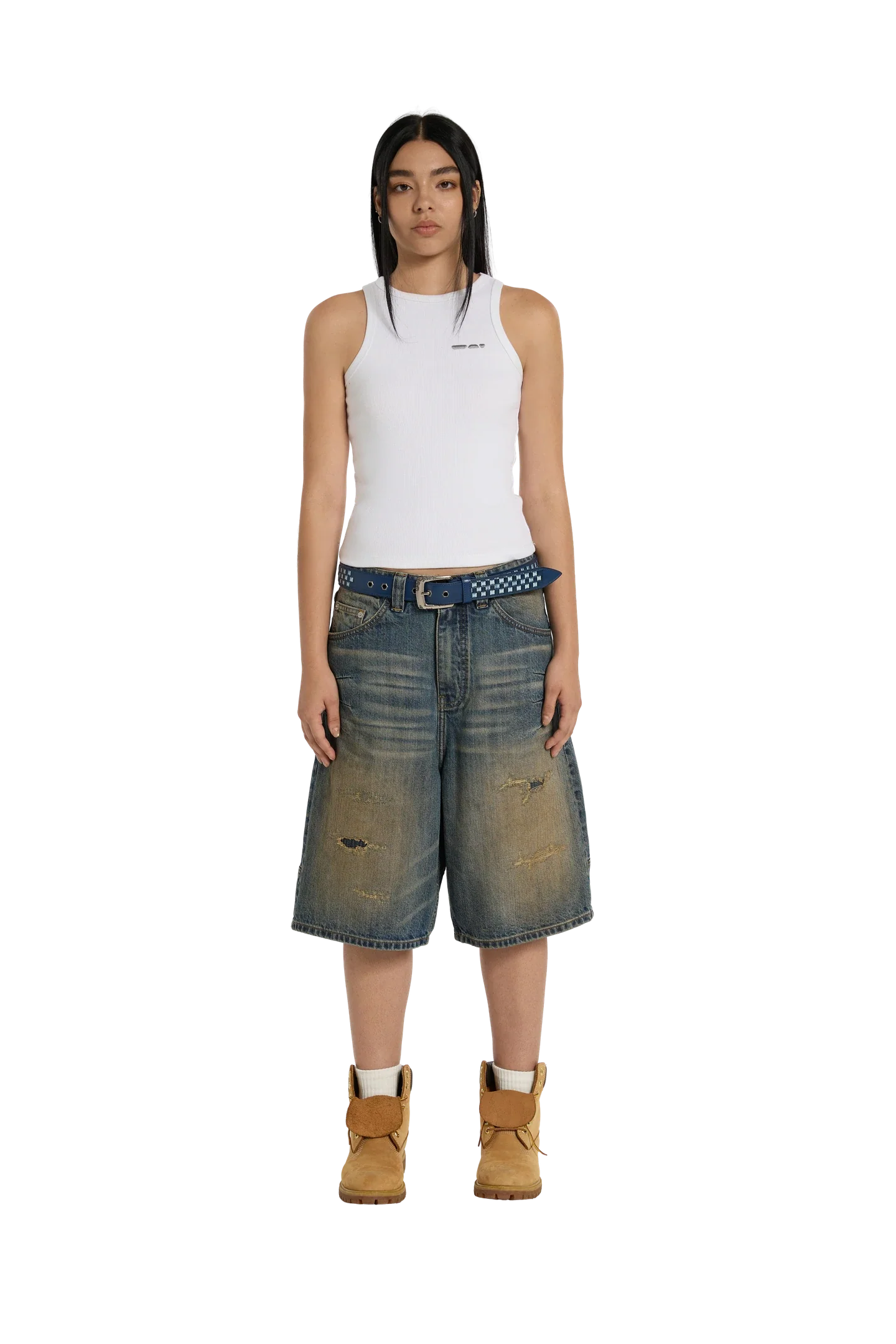 Checkered Belt Blue - Image 9