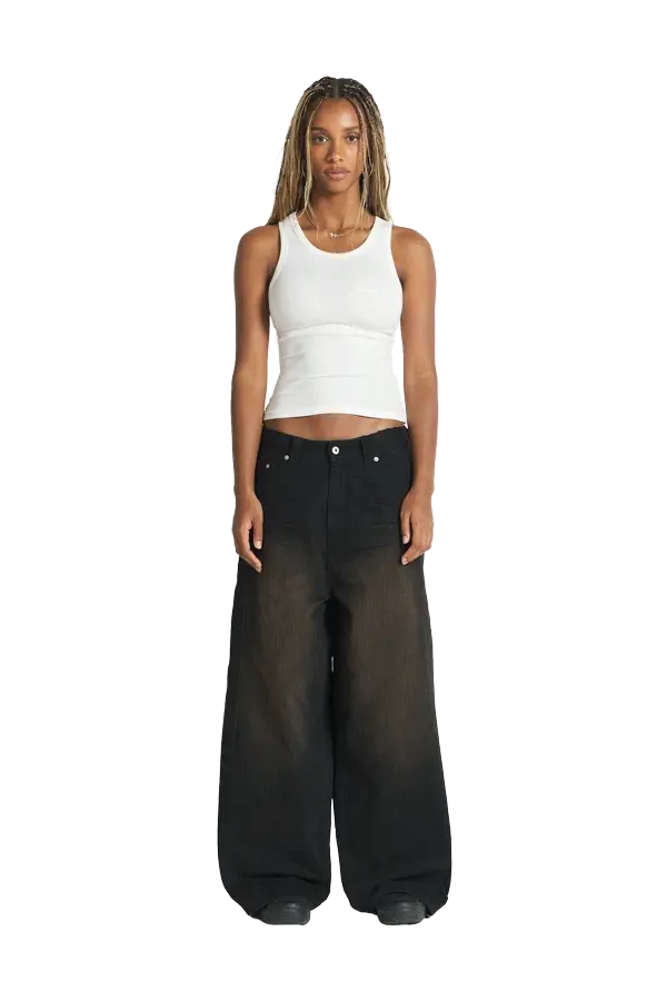 Herringbone Pants Black - Image 3