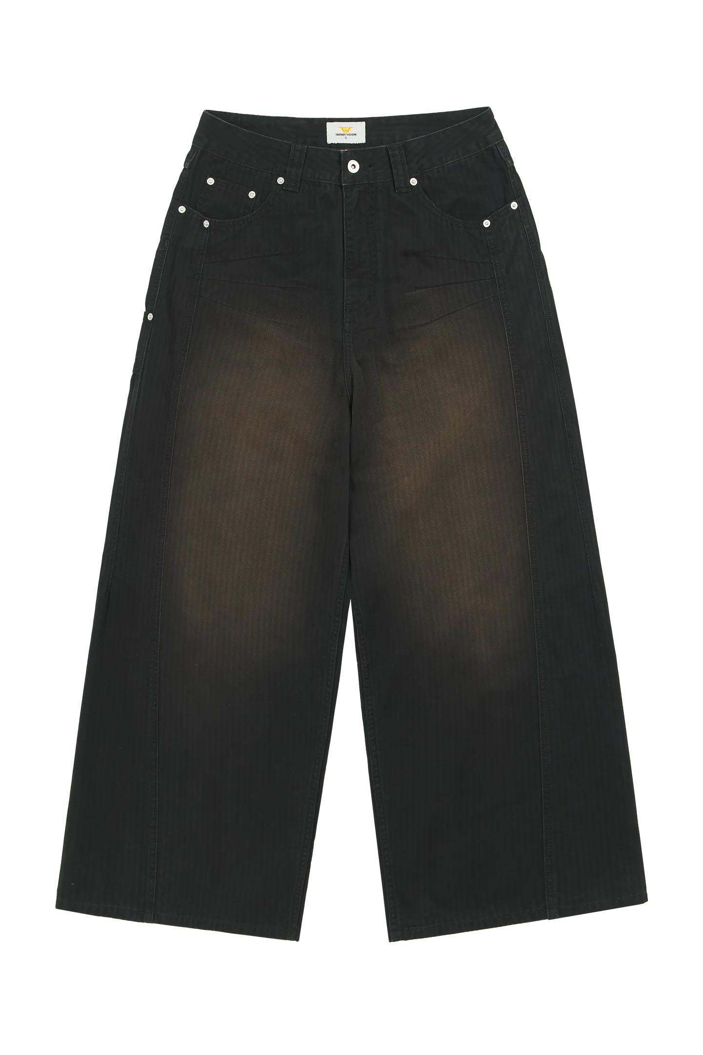 Herringbone Pants Black - Image 4