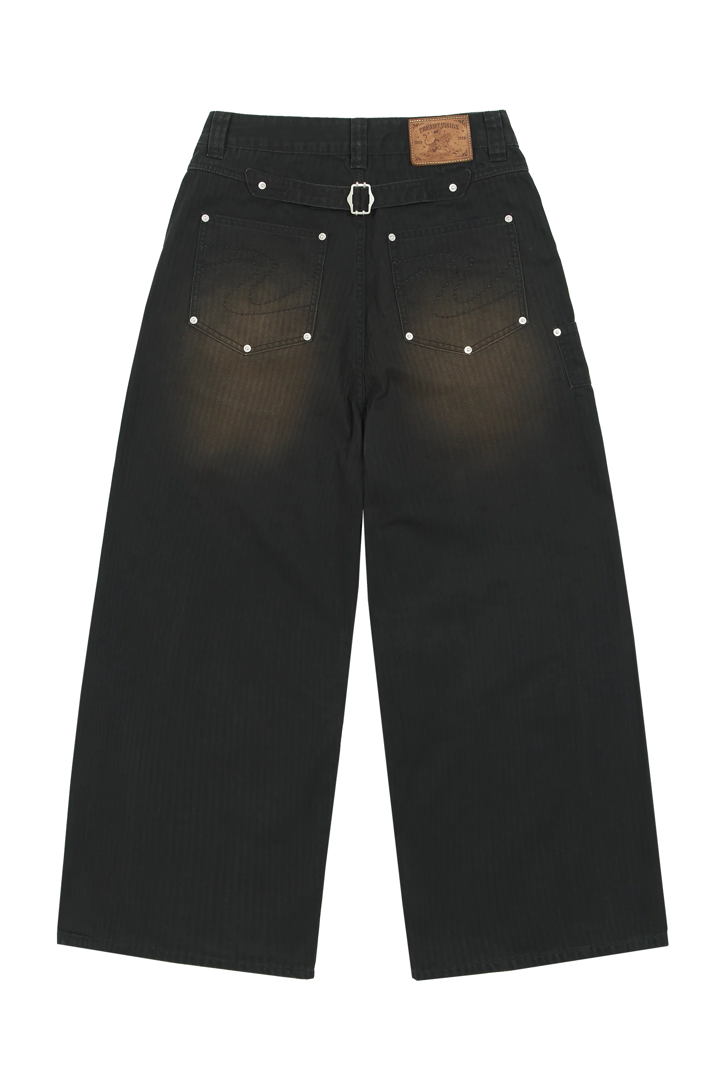 Herringbone Pants Black - Image 5