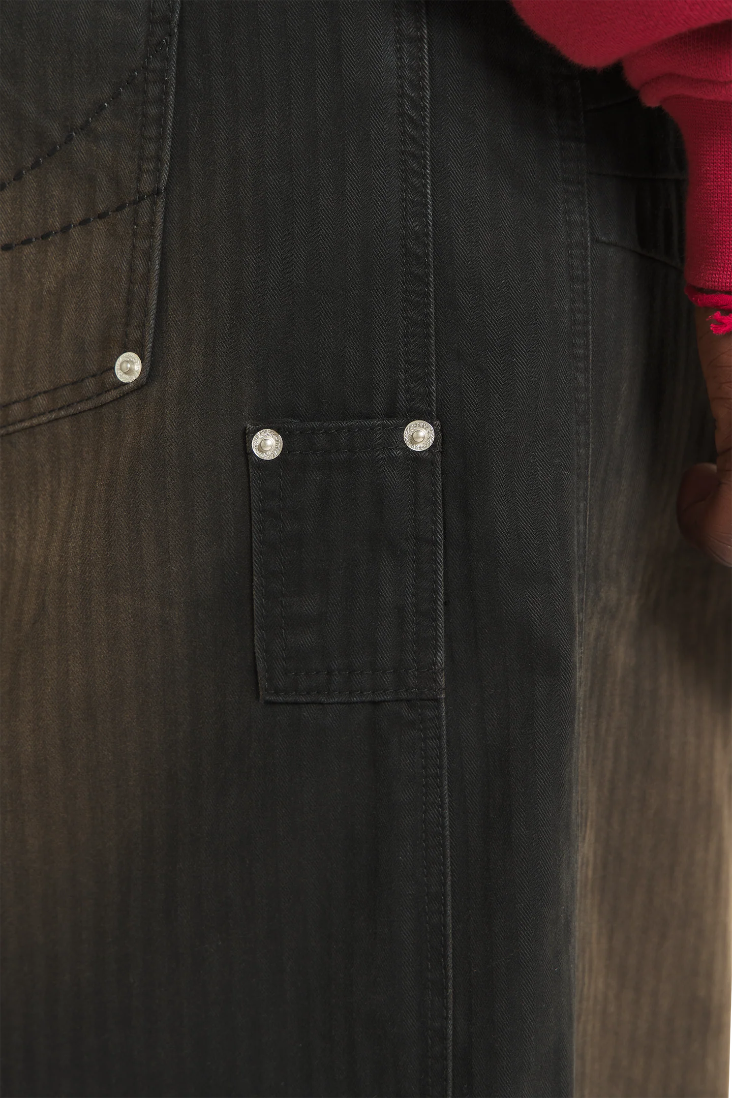 Herringbone Pants Black - Image 9