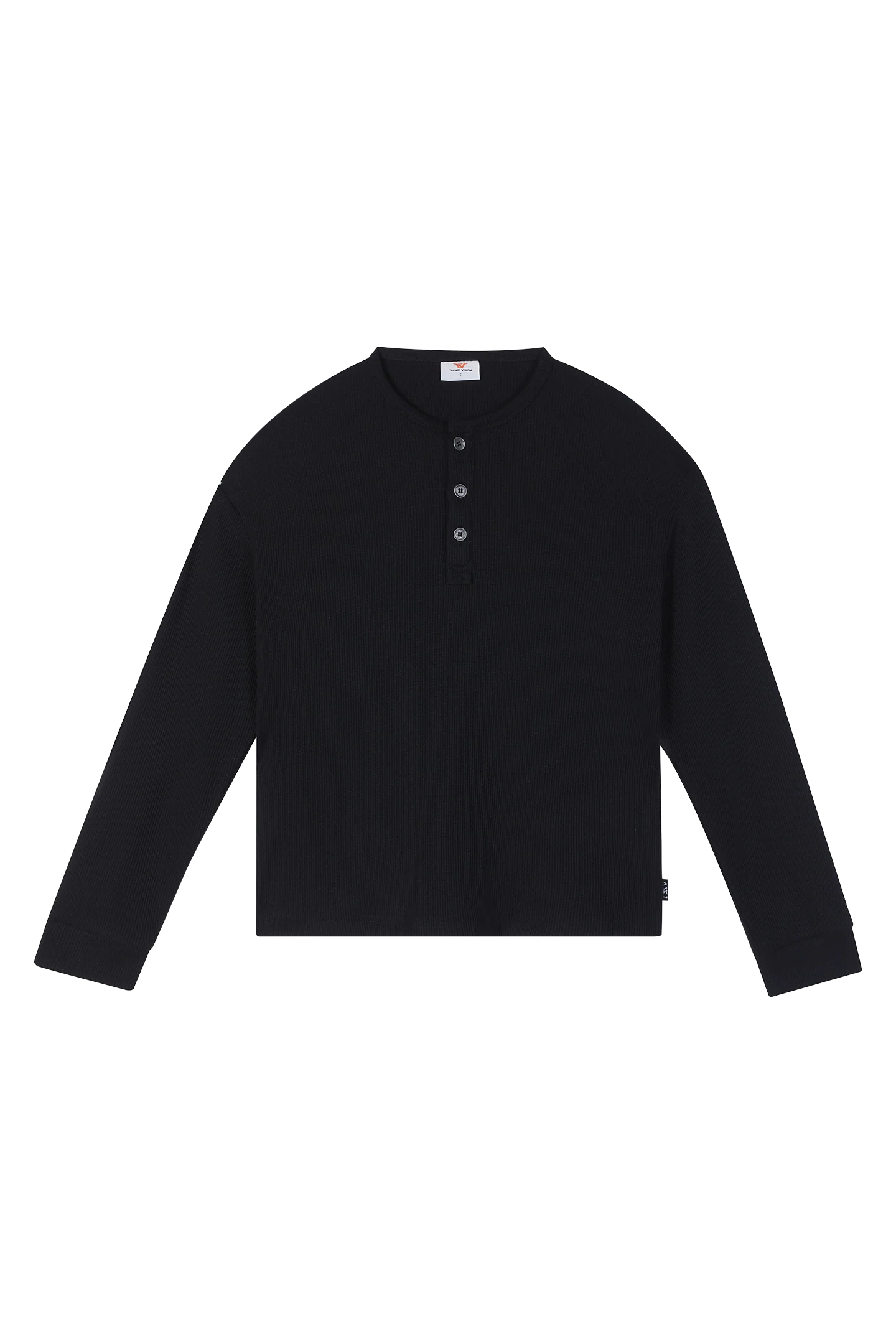 Henley Shirt Black - Image 10