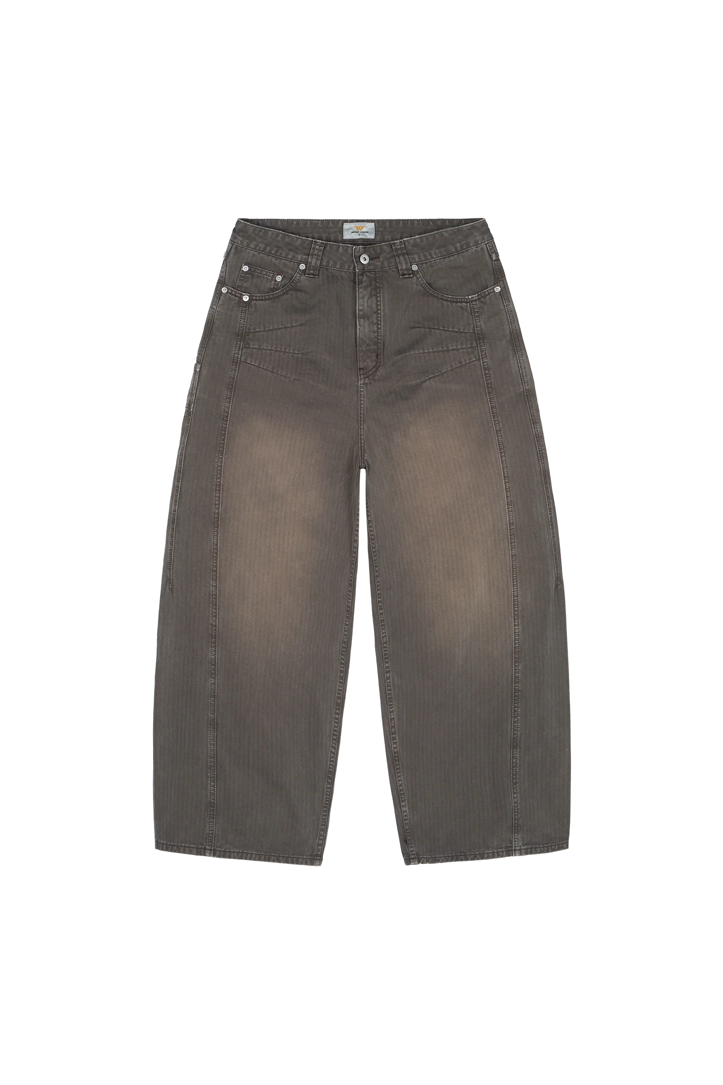 Herringbone Pants Brown - Image 4