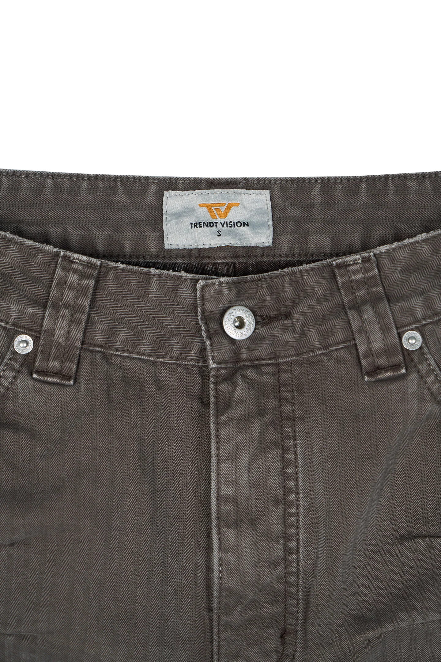 Herringbone Pants Brown - Image 6