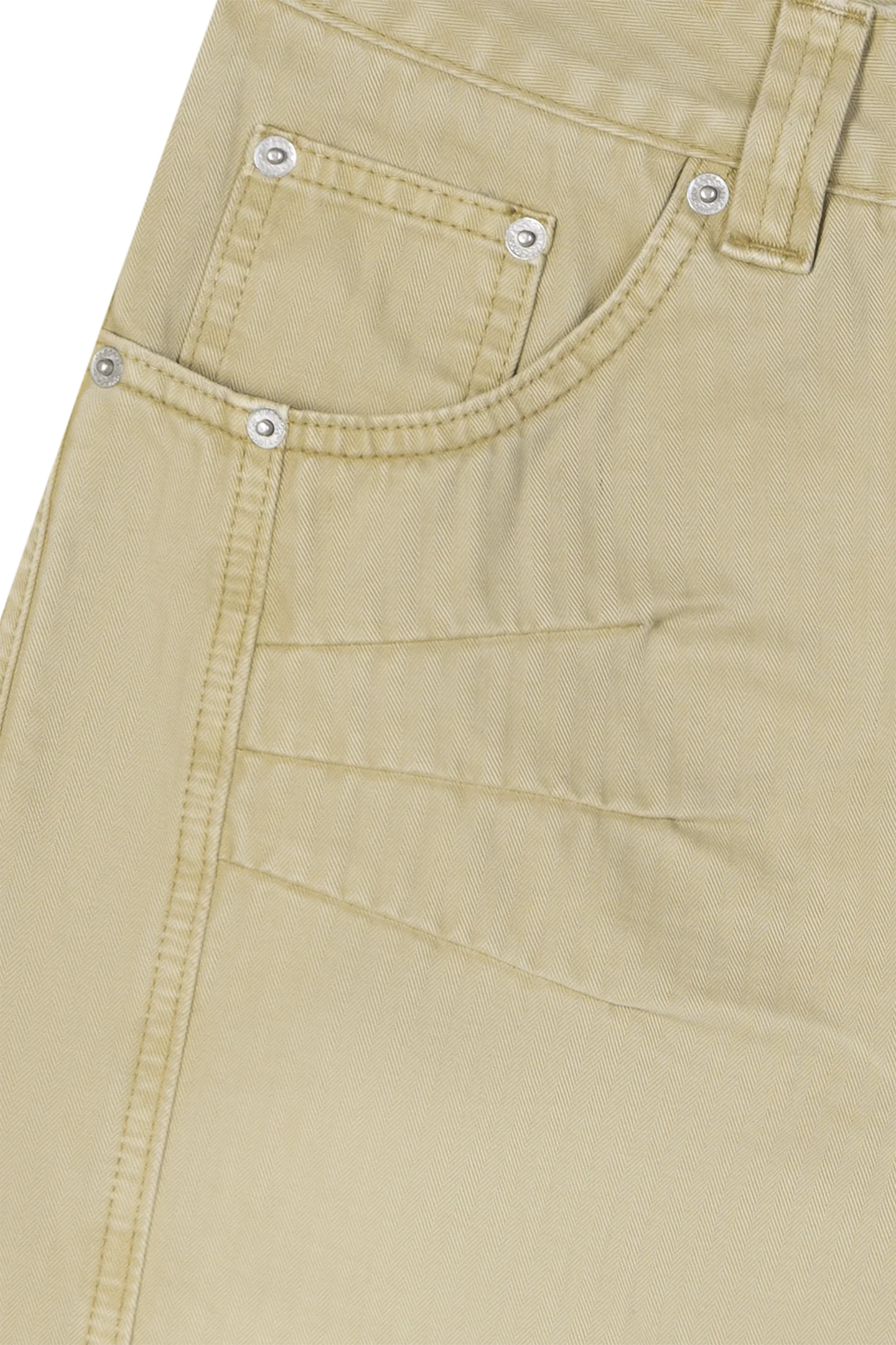 Herringbone Shorts Beige - Image 12