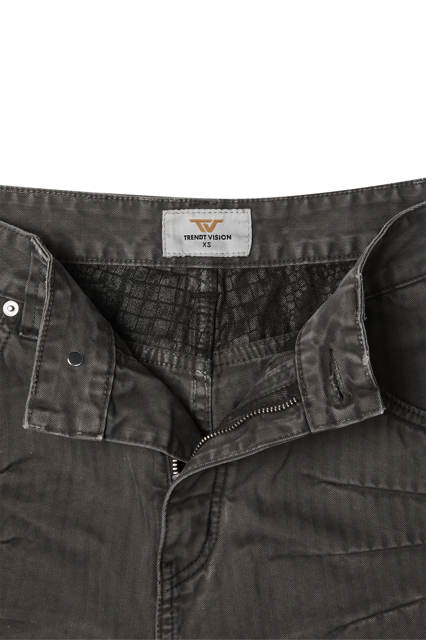 Herringbone Shorts Brown - Image 15