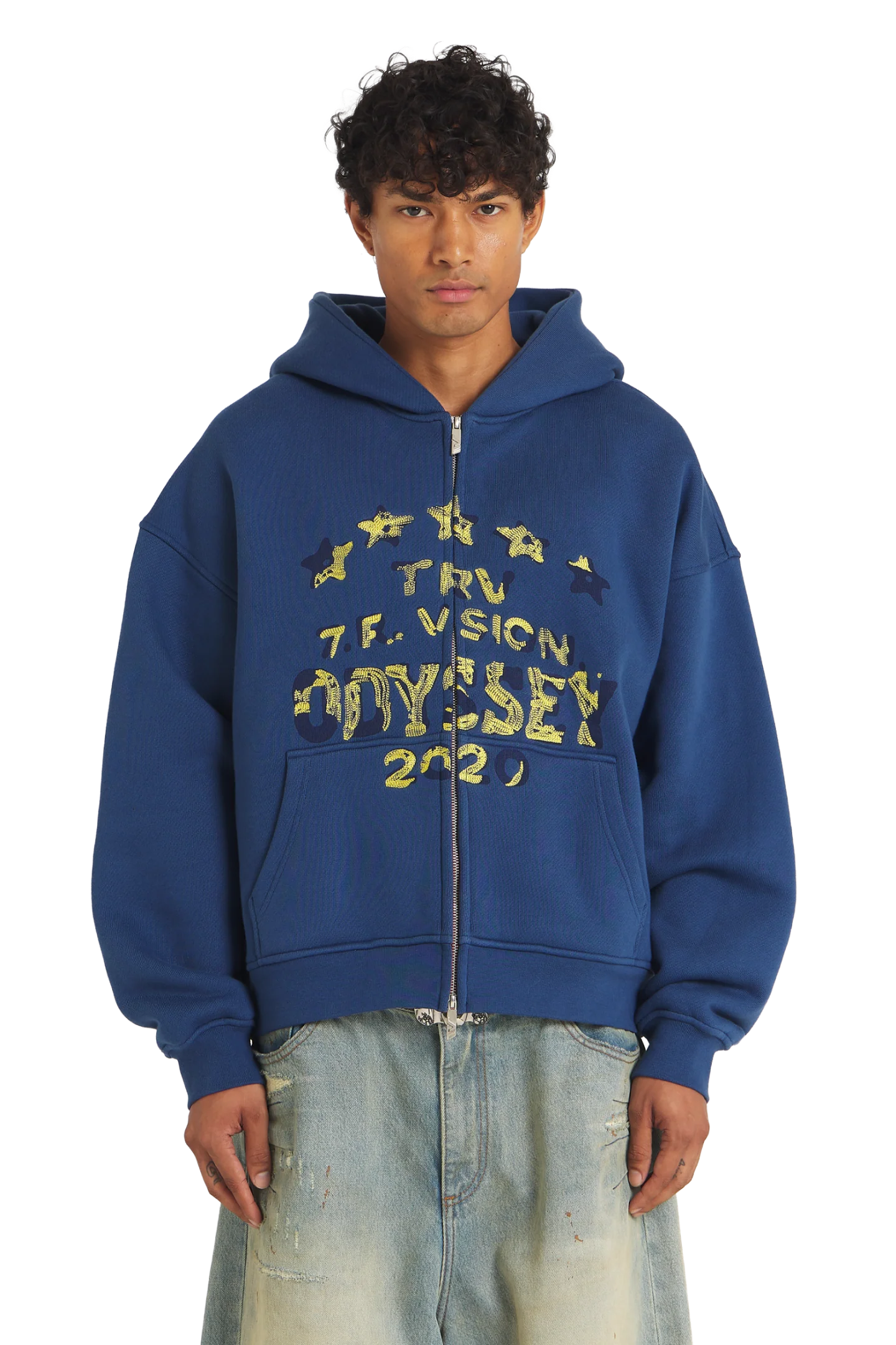 Odyssey Zip-Hoodie Blue