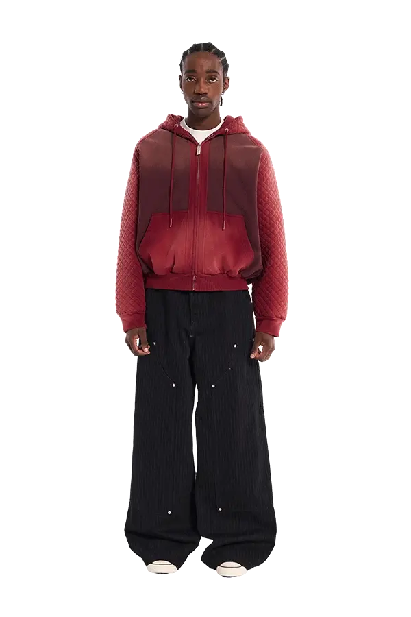 Quilted Zip-Hoodie - Image 2