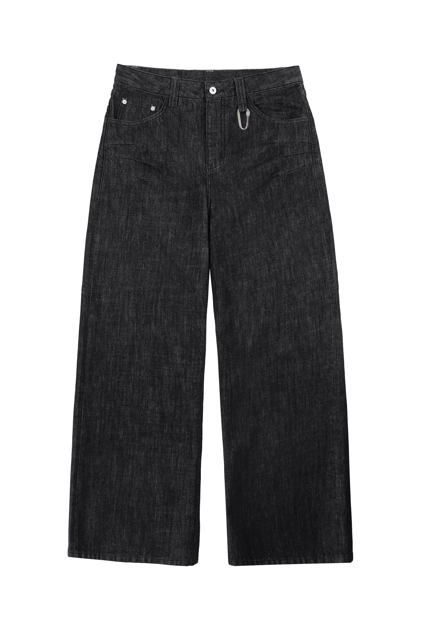Raw Denim Jeans Black - Image 3