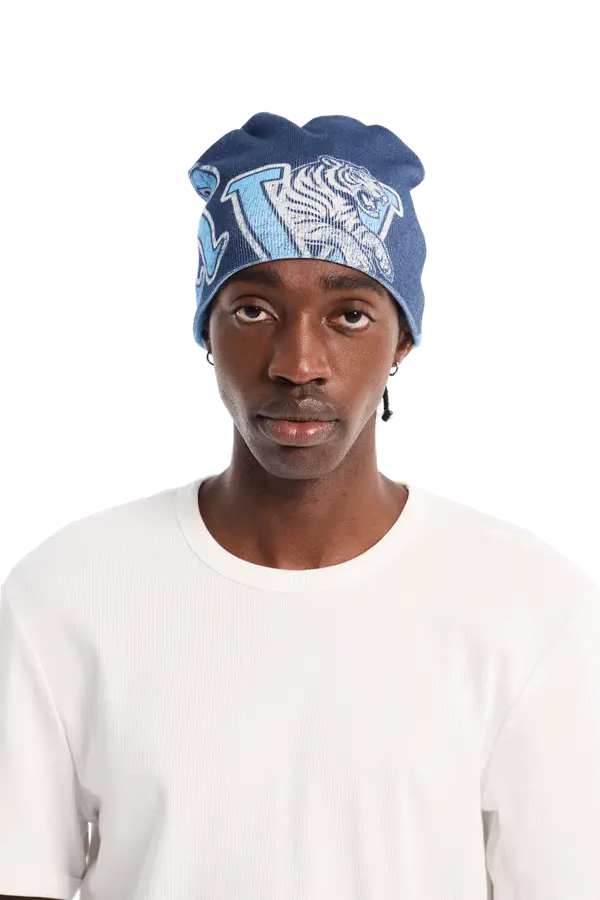 Reversible Beanie Blue - Image 2