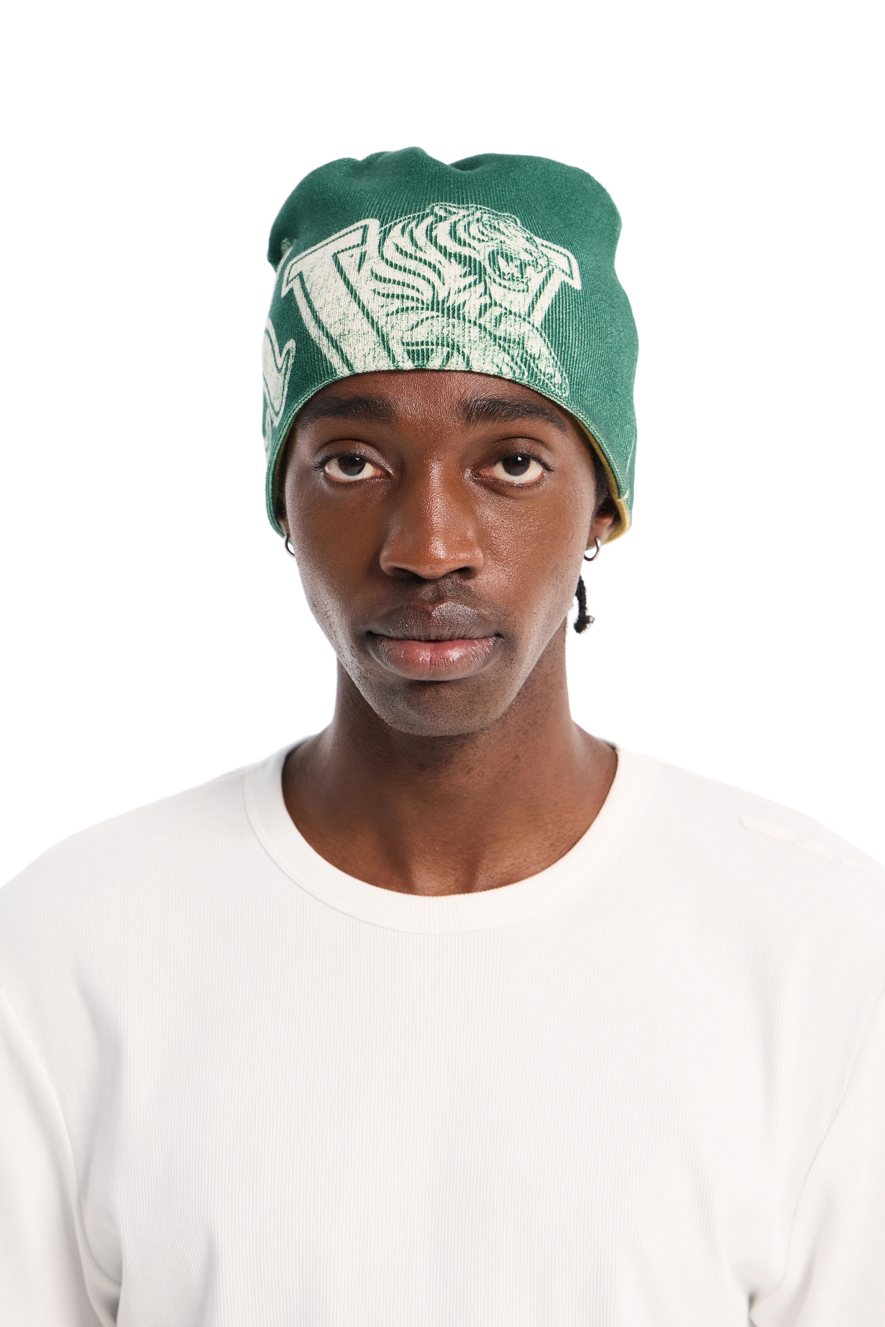 Reversible Beanie Green