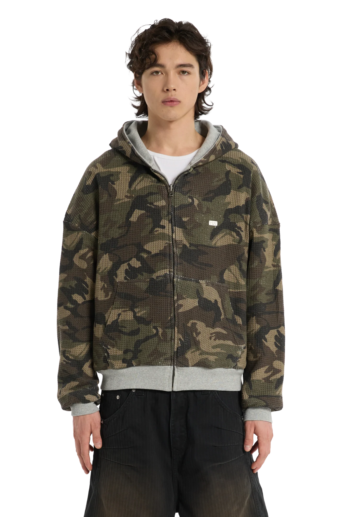 Reversible Camo Zip-Hoodie - Image 2