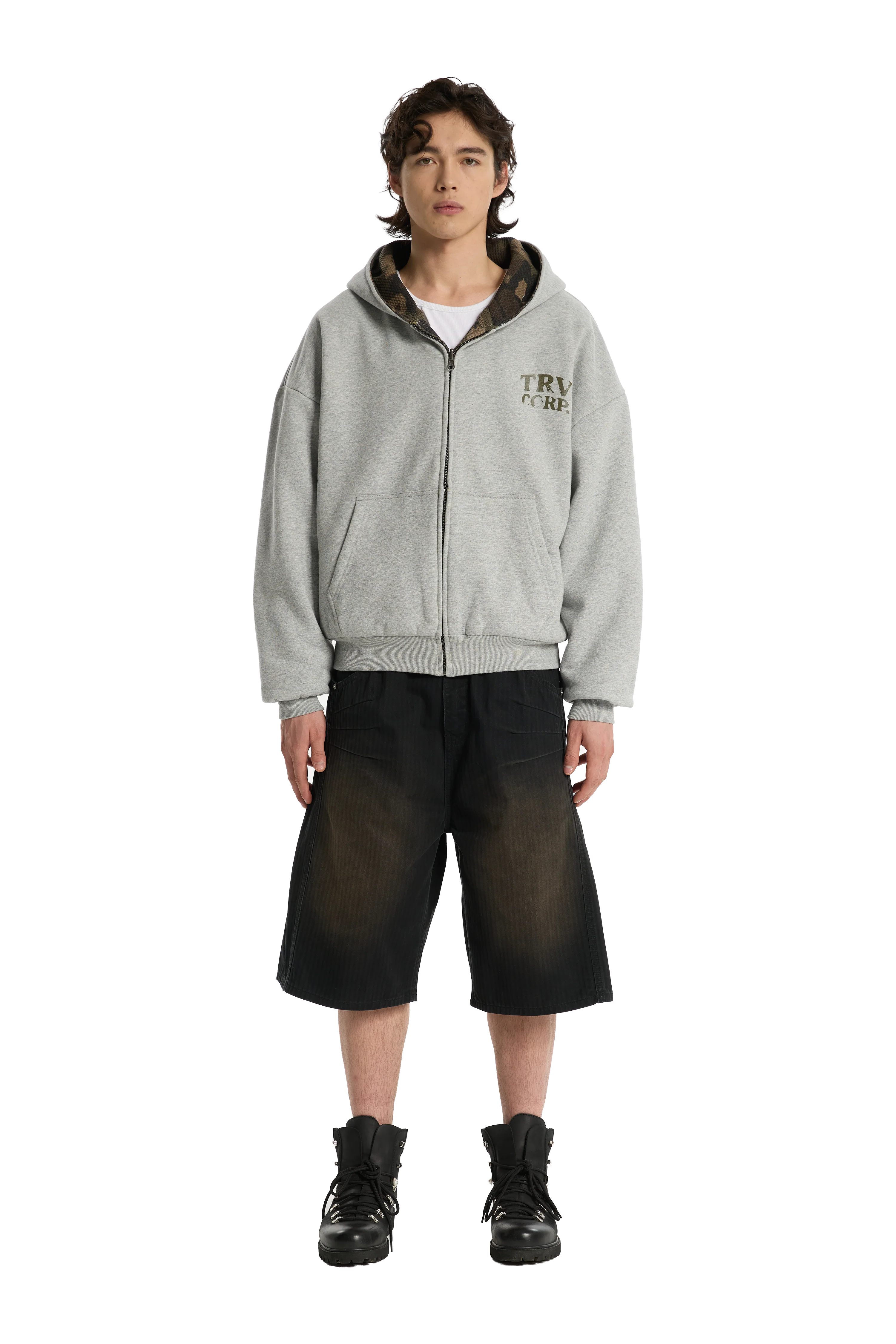 Reversible Camo Zip-Hoodie - Image 3