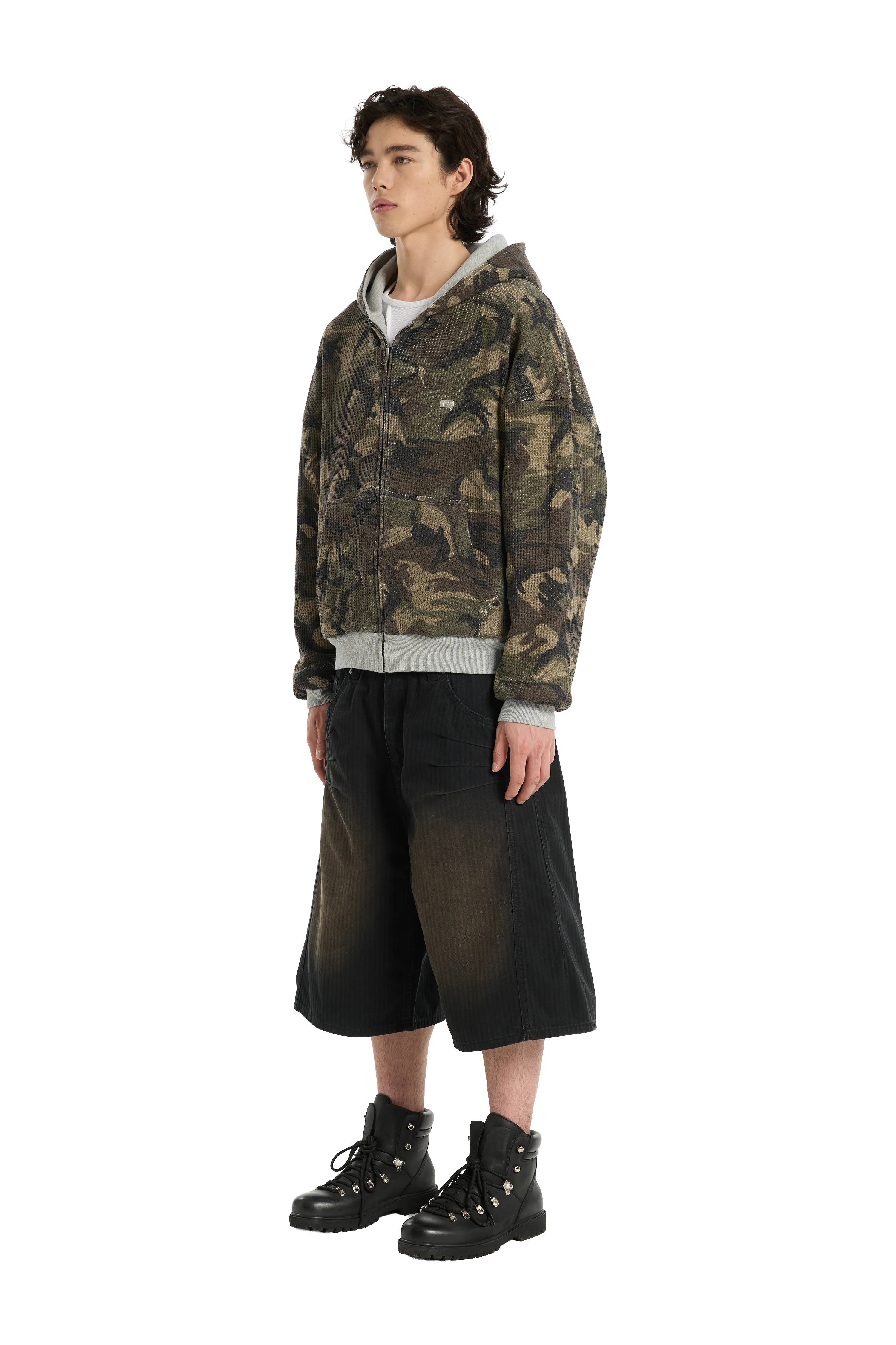 Reversible Camo Zip-Hoodie - Image 8