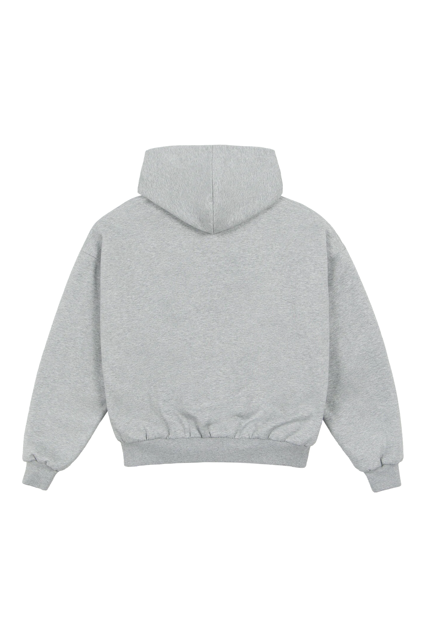 Reversible Flannel Zip-Hoodie Grey Blue - Image 7
