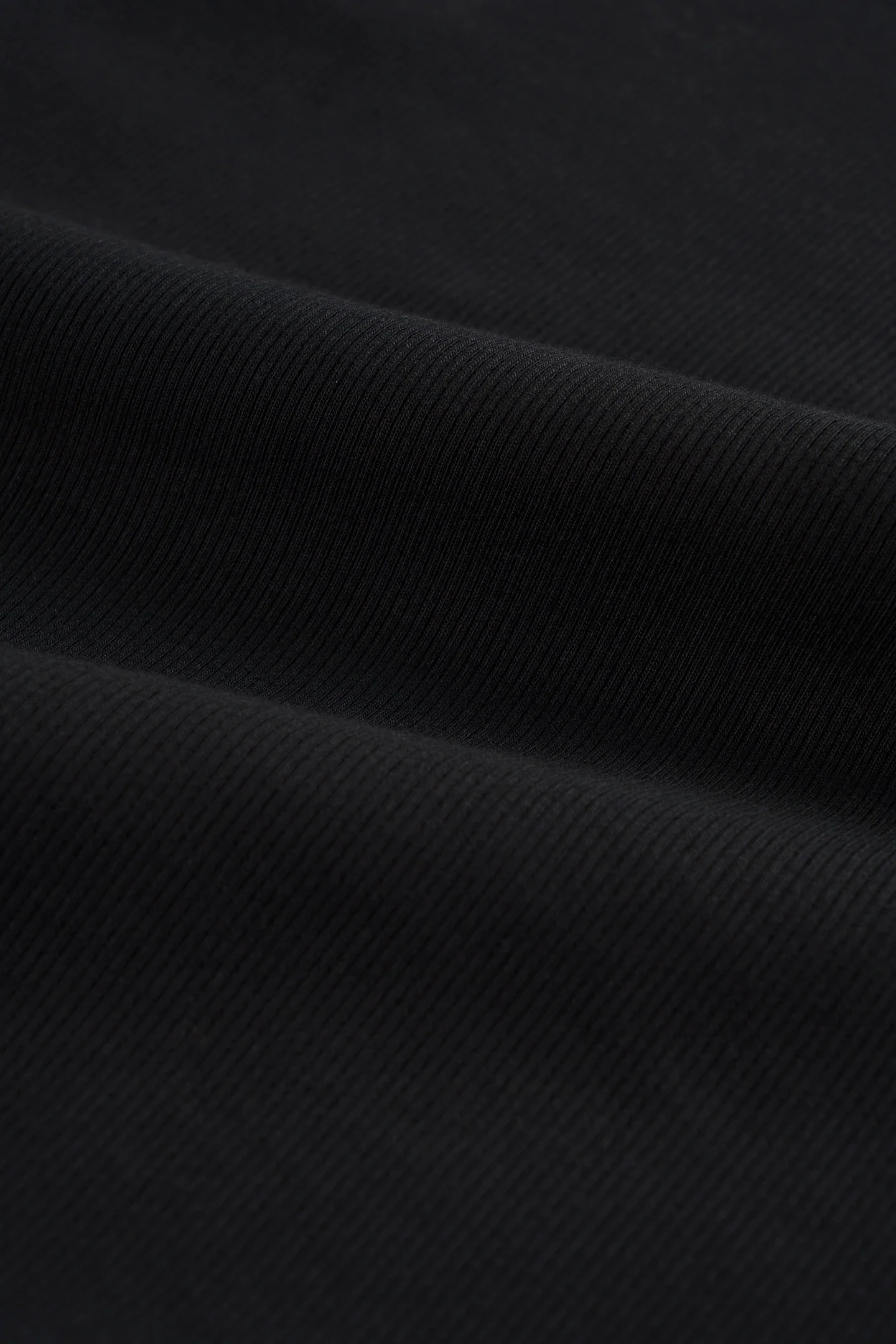 Ribbed Tank Top Black - Image 12