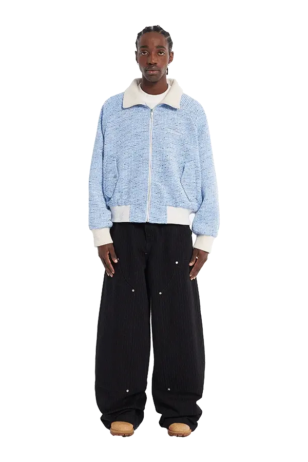 Tweed Jacket Light Blue - Image 2
