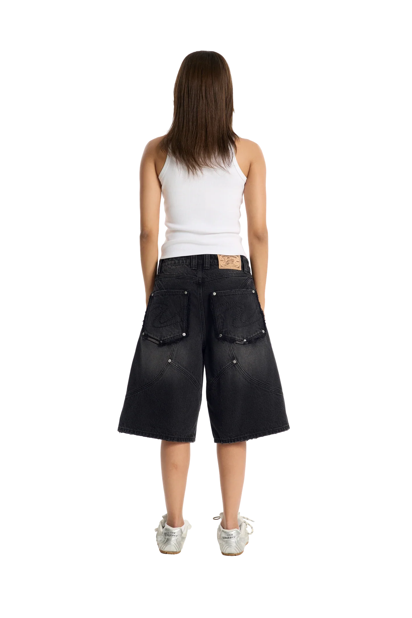 Washed Jorts Black - Image 10