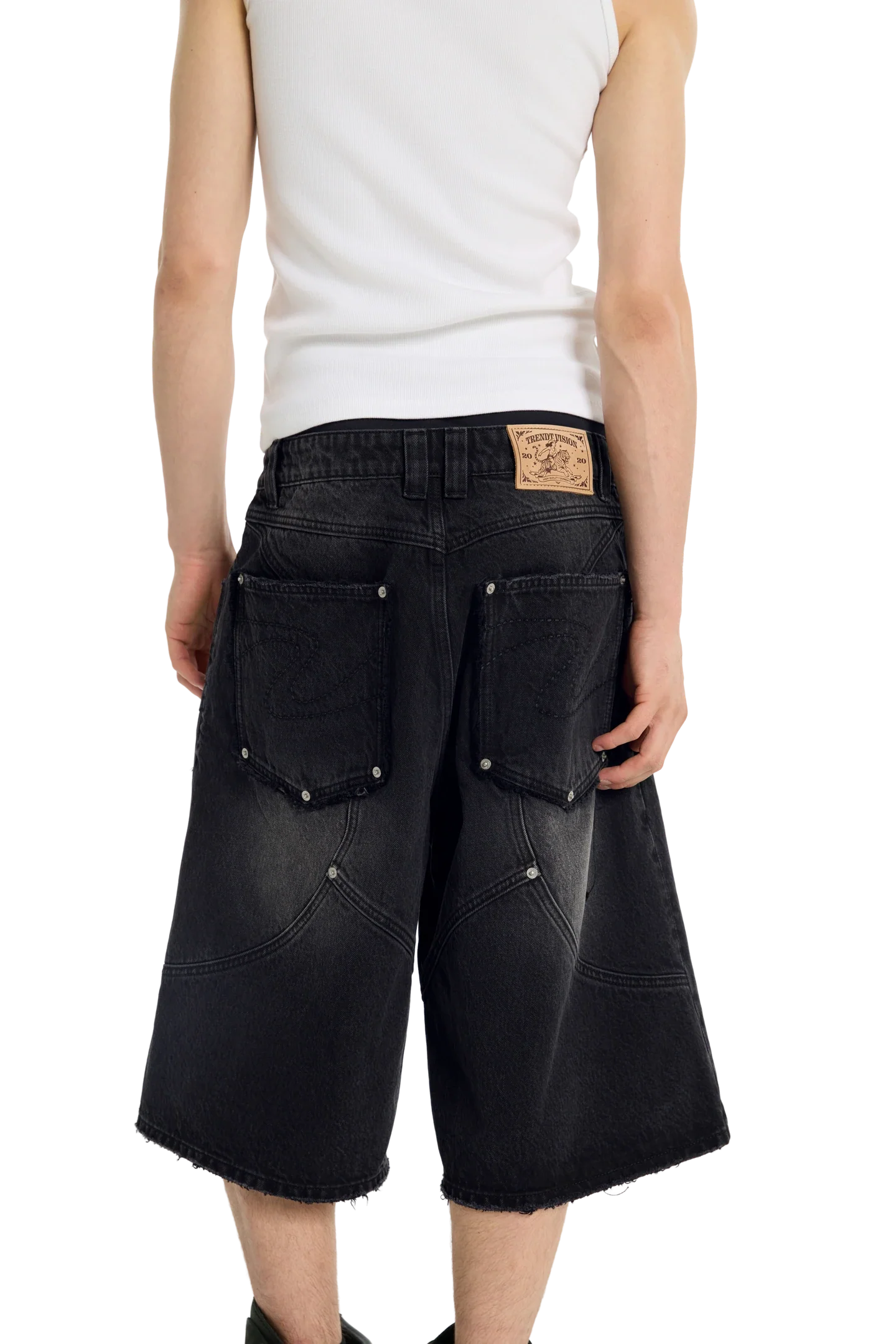 Washed Jorts Black - Image 5