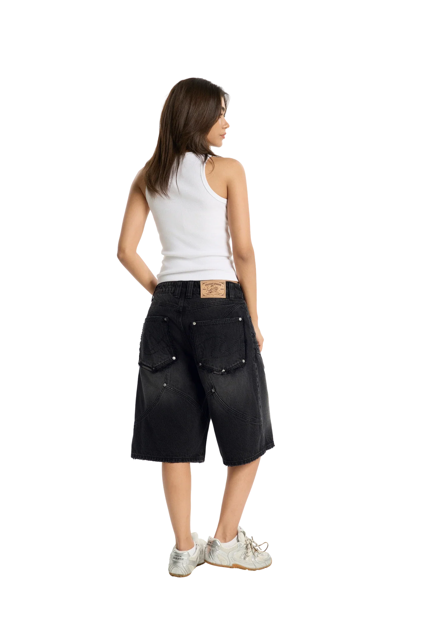 Washed Jorts Black - Image 9